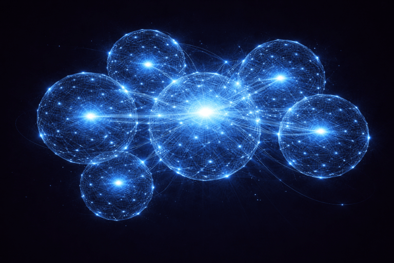 Fusion des bulles créatives